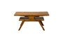 Miniature Bazaine dark wood coffee table Clipped