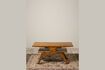 Miniature Bazaine dark wood coffee table 1