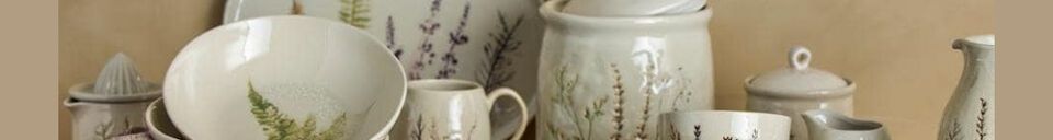 Material Details Bea stoneware milk jug