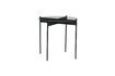 Miniature Beam black glass side table 1