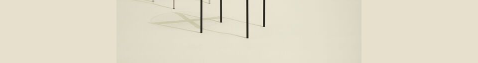 Material Details Beam black glass side table