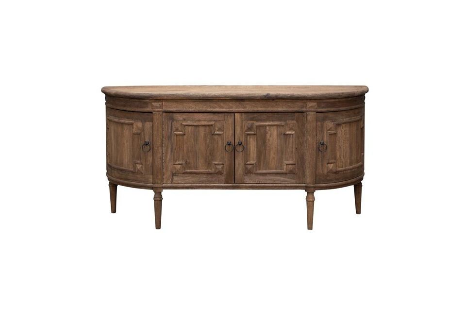 This sideboard isn\'t just functional; it\'s also an assertive aesthetic choice