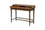 Miniature Beauvoir dark wood desk Clipped