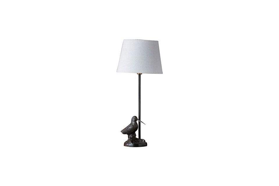 Bring style and durability with our black brass lamp.