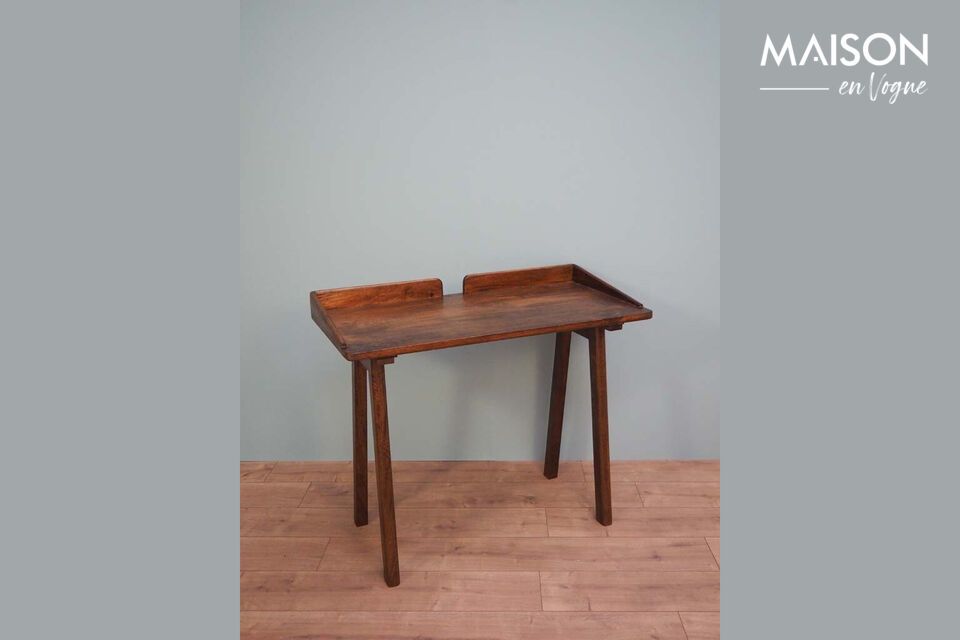 Beckett dark wood desk Chehoma