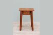 Miniature Bedside table in dark wood District 2