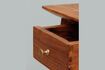 Miniature Bedside table in dark wood District 5