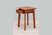 Miniature Bedside table in dark wood District 4