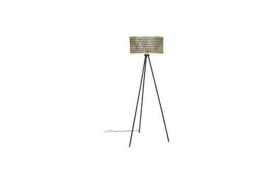 Beige bamboo floor lamp Isla Clipped