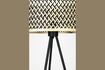 Miniature Beige bamboo floor lamp Isla 6