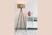 Miniature Beige bamboo floor lamp Isla 2