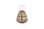 Miniature Beige bamboo lantern Balu Clipped