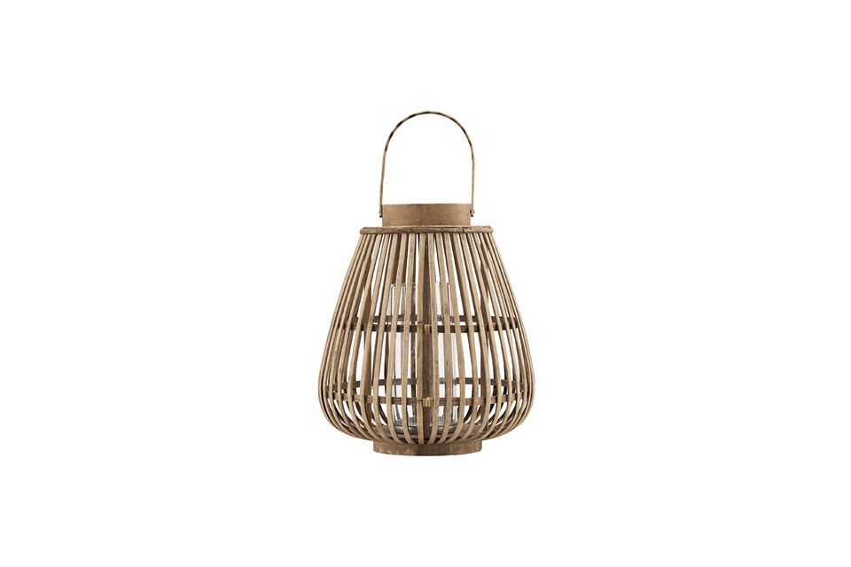 Beige bamboo lantern Balu House Doctor