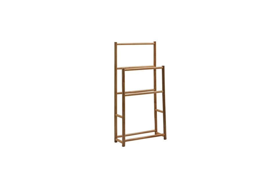 Beige bamboo towel rack Bamboo Chehoma