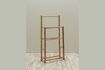 Miniature Beige bamboo towel rack Bamboo 3