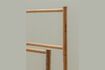 Miniature Beige bamboo towel rack Bamboo 5