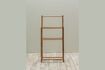 Miniature Beige bamboo towel rack Bamboo 4