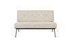 Miniature Beige fabric 2-seater sofa Bowie 8