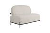 Miniature Beige fabric 2-seater sofa Polly 1