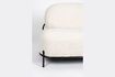 Miniature Beige fabric 2-seater sofa Polly 6