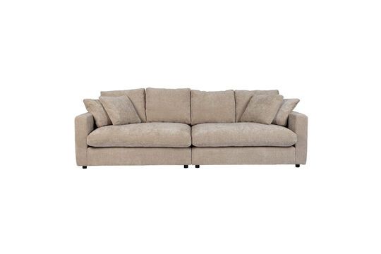 Beige fabric 3 seater sofa Sense Clipped