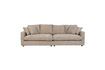 Miniature Beige fabric 3 seater sofa Sense 1