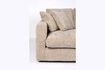 Miniature Beige fabric 3 seater sofa Sense 8