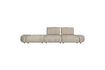 Miniature Beige fabric 5 seater sofa Hunter 1