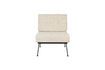 Miniature Beige fabric armchair Bowie 6