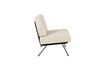 Miniature Beige fabric armchair Bowie 7