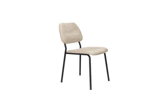 Beige fabric chair Darby Clipped