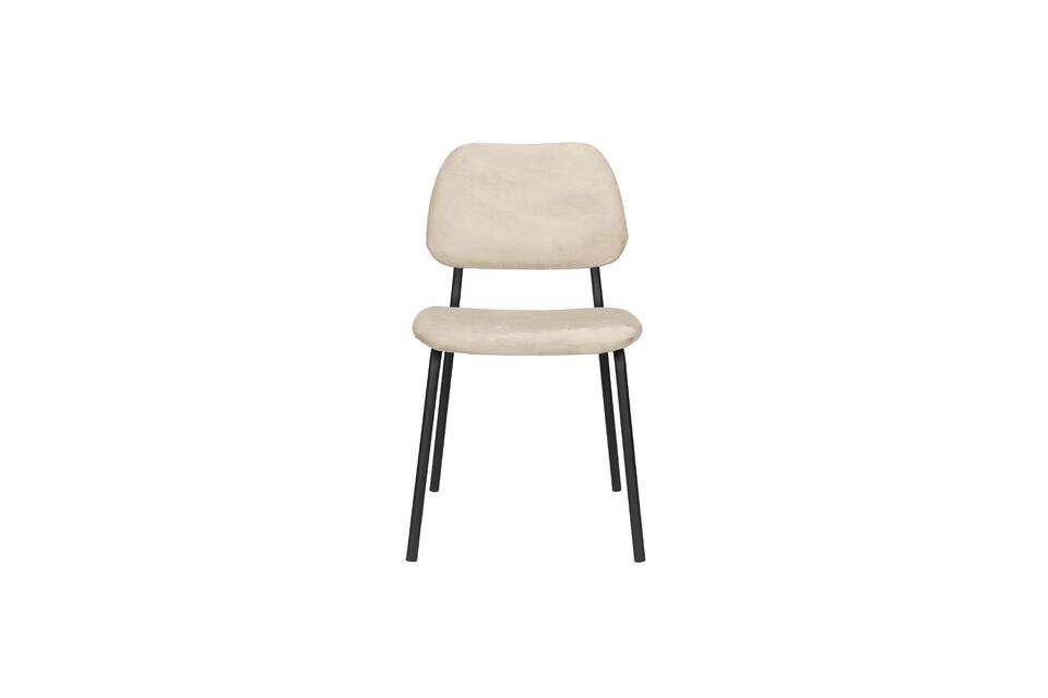 Beige fabric chair Darby - 4