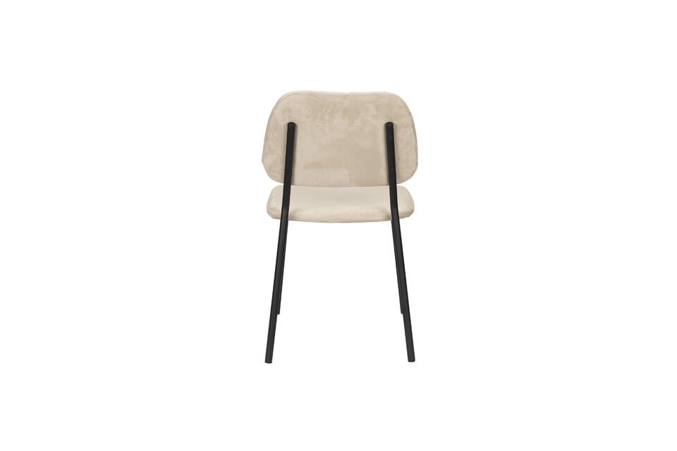 Beige fabric chair Darby - 7