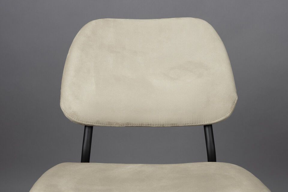 Beige fabric chair Darby - 10