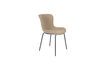 Miniature Beige fabric chair Junzo Rib 1