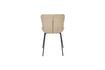 Miniature Beige fabric chair Junzo Rib 9