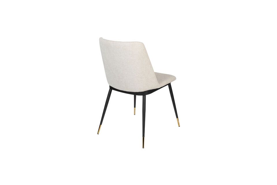 Beige fabric chair Lionel - 3