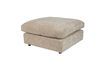 Miniature Beige fabric footrest Sense 4