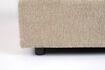 Miniature Beige fabric footrest Sense 6