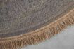 Miniature Beige fabric rug 200x200 cm Raz 10