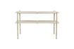 Miniature Beige iron console River 1