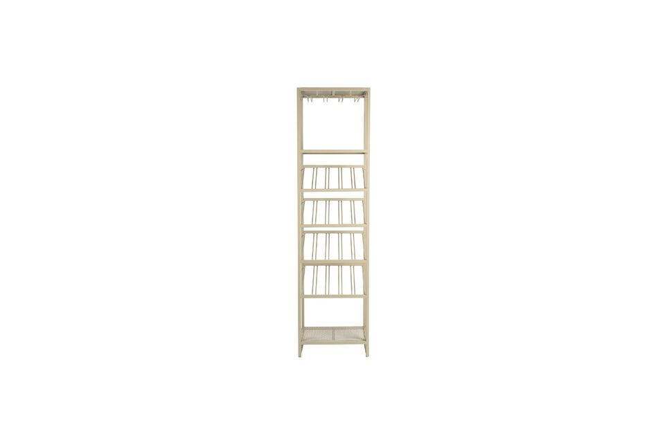 Beige iron wardrobe Cantor Zuiver