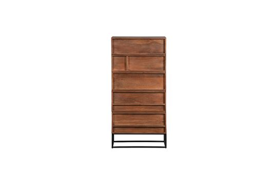 Beige mango wood chest of drawers Forrest