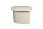 Miniature Beige marble side table Veda Clipped