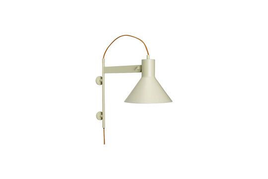 Beige metal wall lamp Studio Clipped