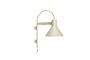 Miniature Beige metal wall lamp Studio Clipped