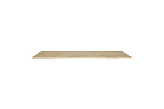 Beige oak table top 160x90 Tablo Clipped