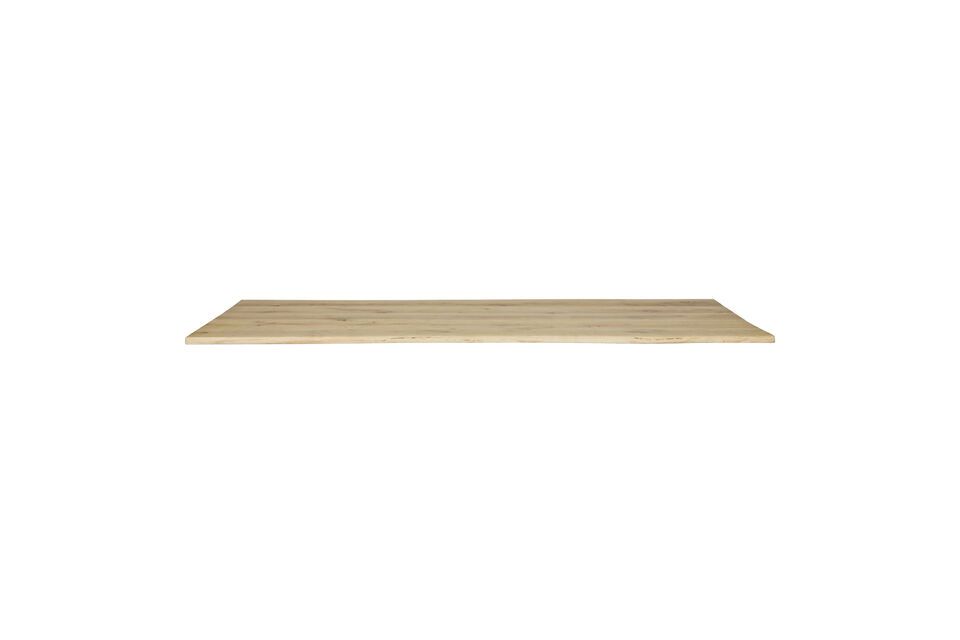 Beige oak table top 160x90 Tablo Woood