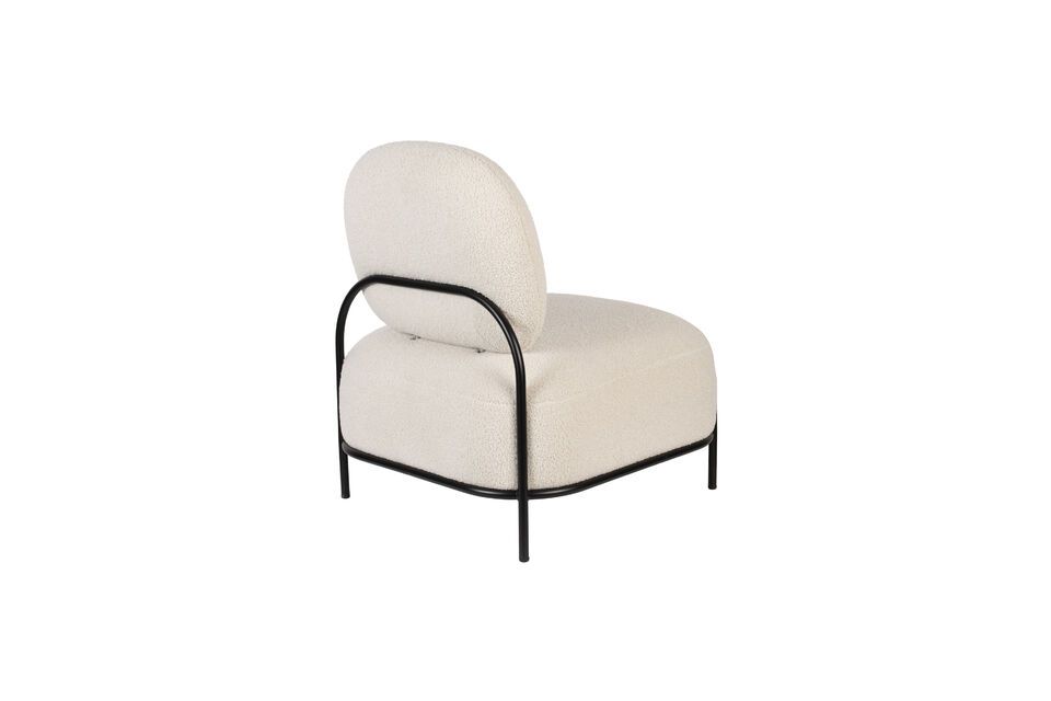 Beige plastic armchair Polly - 8