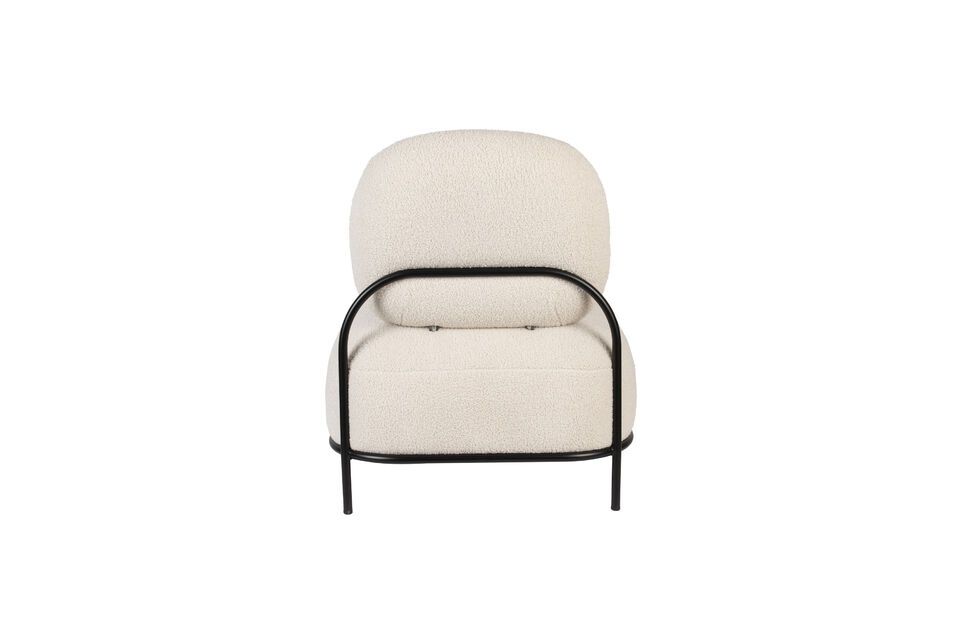 Beige plastic armchair Polly - 9